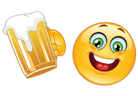 7 Smiley Emoticon Drinking Beer Images Smiley Face With Beer Smiley