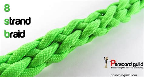 Projects for the paracord braiding and prepping you. 8 strand round braid - Paracord guild