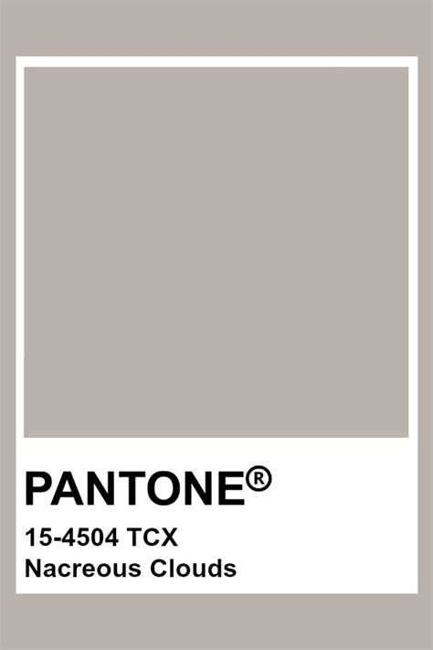 Pantone 15 4504 Tcx Nacreous Clouds Pantone Swatches Pantone Color
