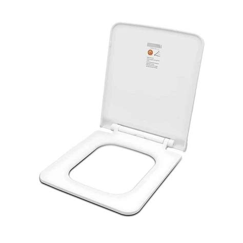 Buy Elegant Casa X Cm White Toilet Seat Cover With Easy Installation Stable Hinge Design
