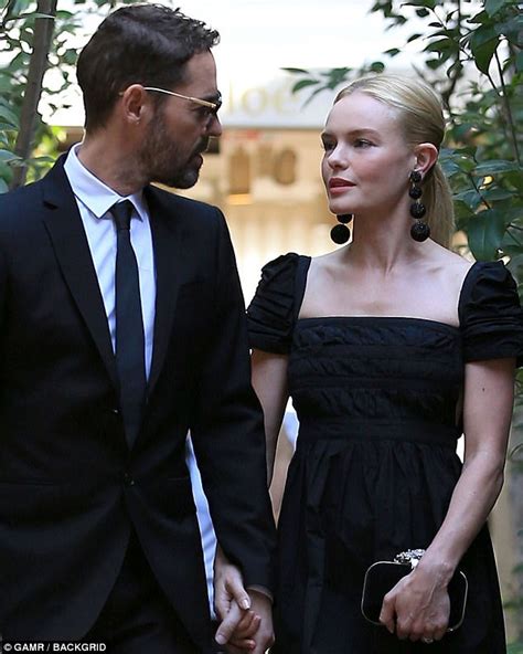 Kate Bosworth Husband Michael Polish Dark Ensembles Daily Mail Online