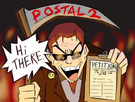 It's the Postal Dude (Postal 2) by Skippysgotmail on Newgrounds