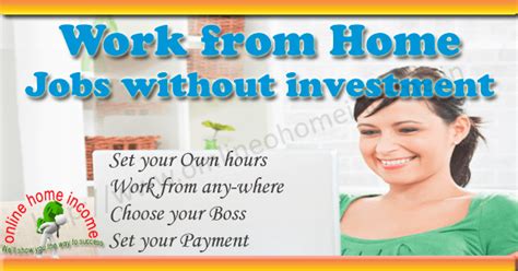 Here are 24 excellent online jobs without investment. Work from home jobs: Freelancer job Earn 30000 a month