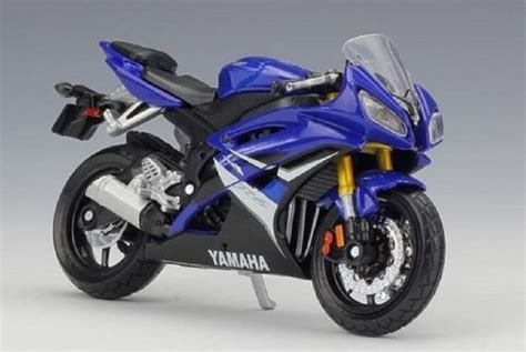 Maisto 118 Yamaha Yzf R6 Yzf R6 Blue Motorcycle Bike Diecast Model Toy