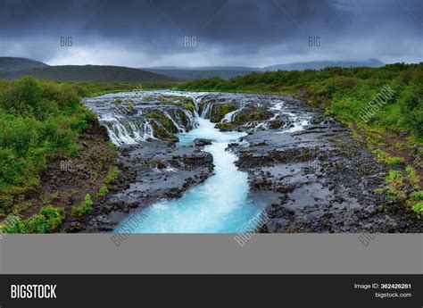 Bruarfoss Waterfall Image And Photo Free Trial Bigstock