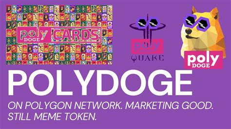Polydoge Meme Coin On Polygon Network Need Shades Marketing Opop