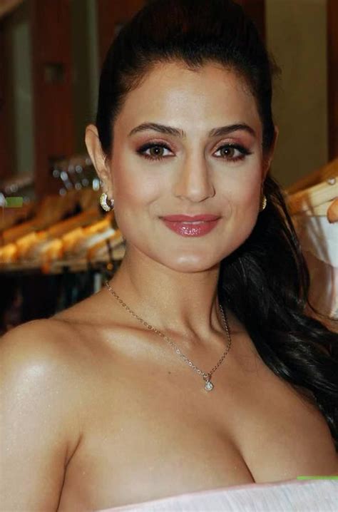 Bollywood Beauty Amisha Patel Hot Stills In White Dress Actress Doodles