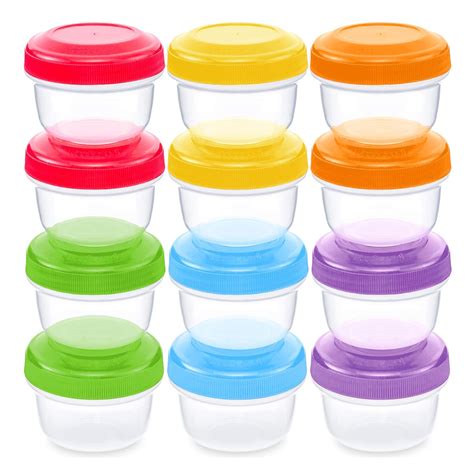 Weesprout Baby Food Containers Small 4 Oz Containers