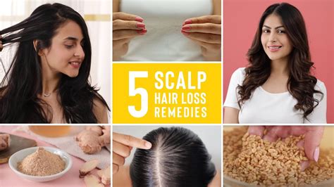At Home Solutions For Scalp Hair Loss And Hair Thinning Youtube