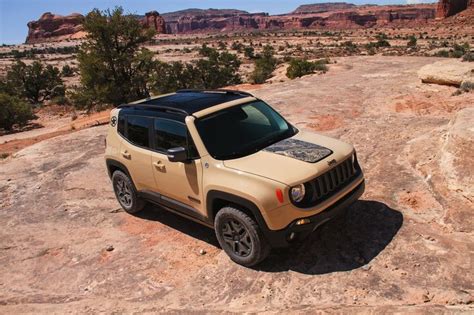Jeeps New 2017 Renegade Deserthawk And Altitude Models To Debut In La