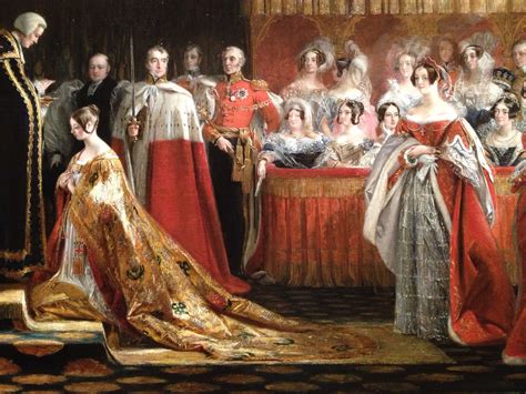 Queen Victoria Receiving The Sacrament At Her Coronation 28th June