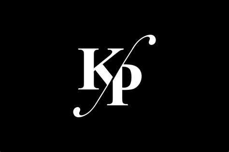 Kp Monogram Logo Design By Vectorseller Logo