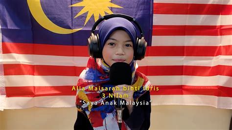 Pertandingan Lagu Patriotik Alia Maisarah Saya Anak Malaysia