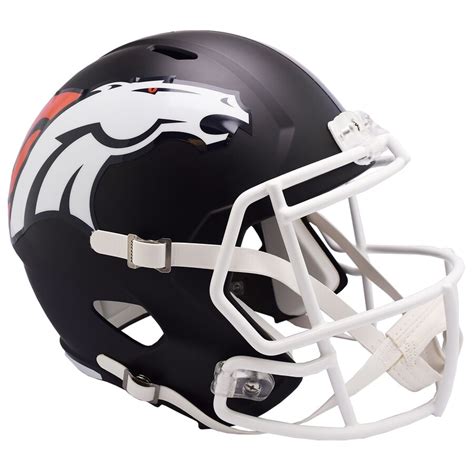 Riddell Denver Broncos Black Matte Alternate Speed Full Size Replica