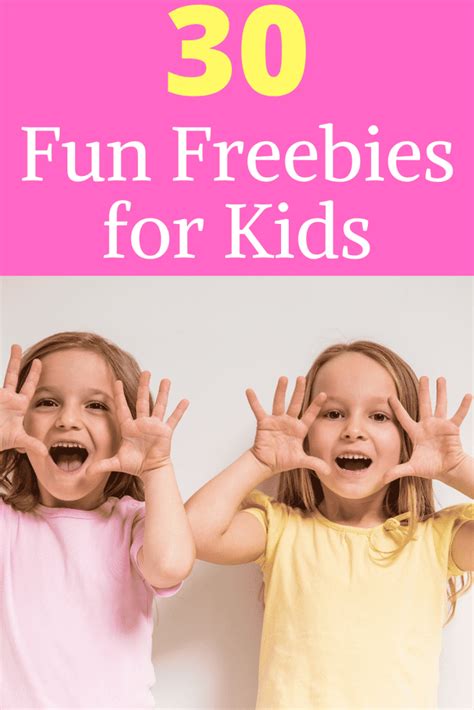 30 Freebies For Kids In 2020 Simply Full Of Delight
