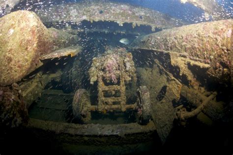 An Eerie WWII Underwater Graveyard Of Ships Still Holds The Remains Of Japanese Servicemen The