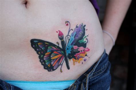 10 Beautiful Stomach Tattoo Designs And Ideas