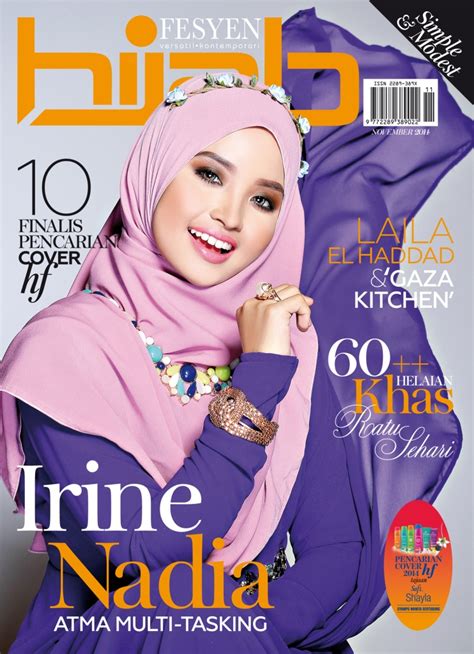 Cover Majalah Hijab Tulisan