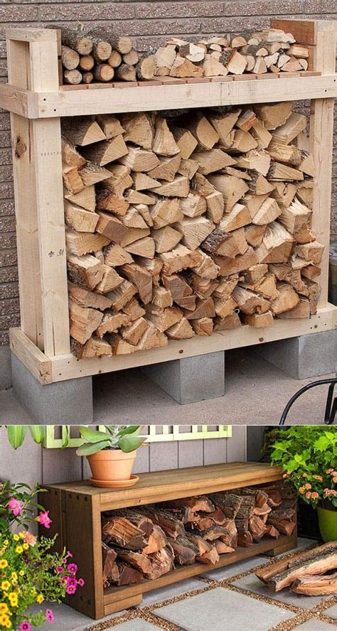 15 Fab Firewood Rack And Best Storage Ideas Outdoor