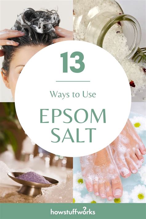 13 Wonderful Ways To Use Epsom Salts Epsom Salt Epsom Salt Uses Epsom