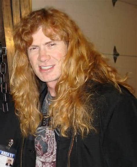 The Dave Mustaine Heavy Metal Hairstyle Cool Mens Hair