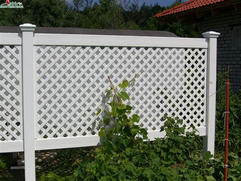 Plastic Pvc Garden Lattice Fence Panels China Garden Fencing And Home
