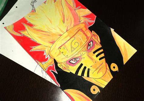 Naruto Bijuu Mode Drawing