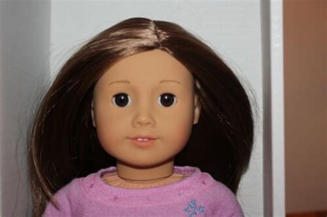 New American Girl Truly Me 18 Doll 59 Lt Skin Brown Eyes And Hair Neckstrings N Ebay