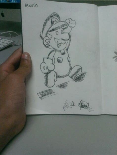Mario Drawing Drawings Female Sketch Fictional Characters