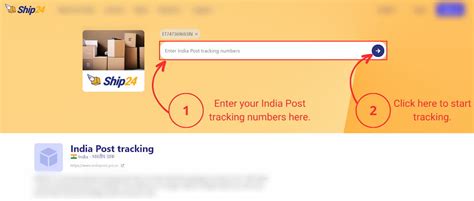 India Post Tracking Track India Post Parcel And Shipment Delivery Ship24