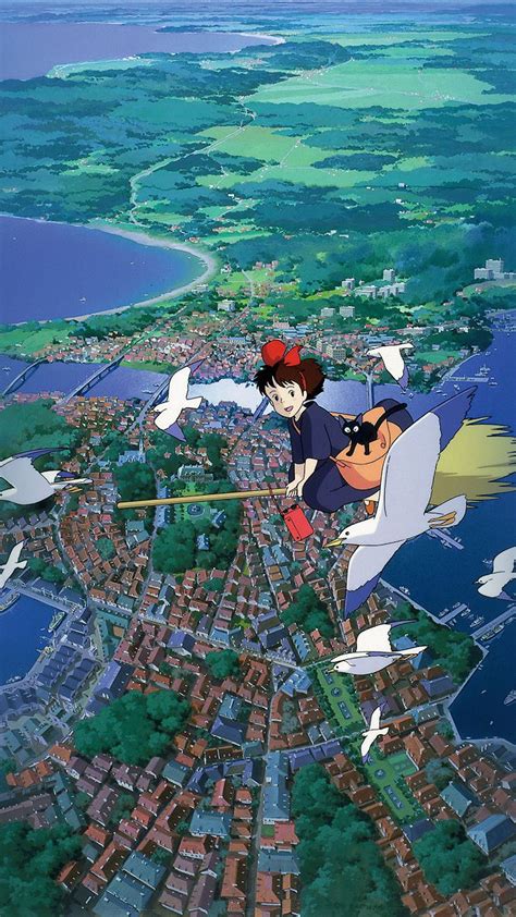 Studio Ghibli Iphone Wallpapers Top Free Studio Ghibli Iphone