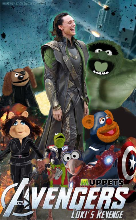 Lokis Revenge Muppet Avengers Fanart Beren The Avengers 2012