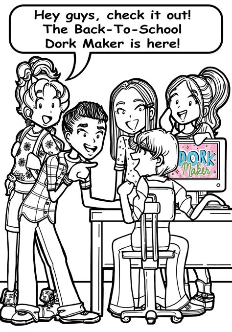 Back To School Dork Maker Dork Diaries