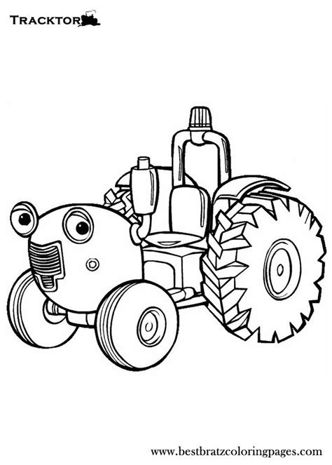 Traktor jest maszyna która idealnie nadaje się do pomocy w gospodarstwie. Free Printable Tractor Coloring Pages For Kids ...
