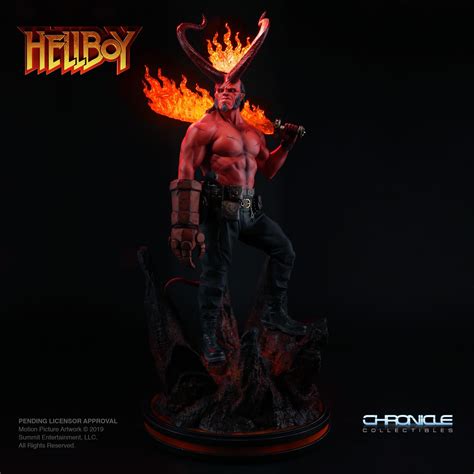 Hellboy Anung Un Rama Statue By Chronicle Collectibles