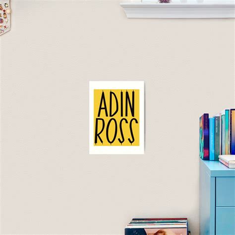 Adin Ross Fan Club Logo Cover Cute Captain Mapi Designs Art Print