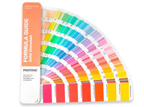 Detailed Pantone Color Communication Chart