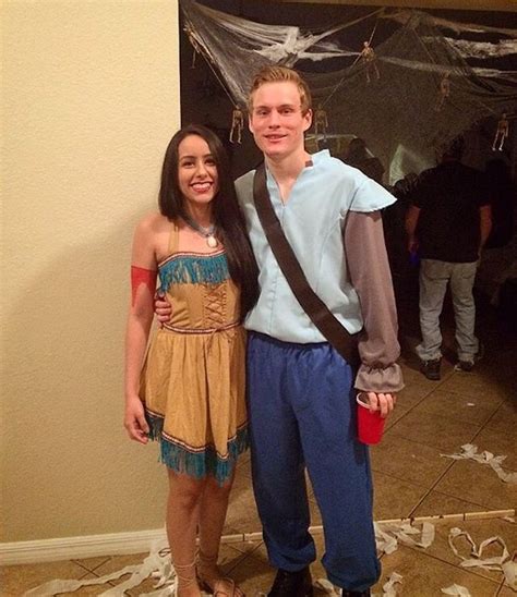 Pocahontas And John Smith Halloween Costumes Fashion Style