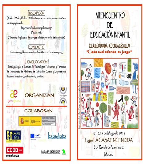 See more of juego organizado myl on facebook. MareaVerde: Del 17 al 19-5-13: VII Encuentro de Educación ...