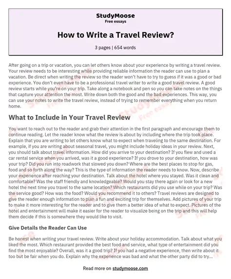 Review Essay Example Sample Essay On Peer Review