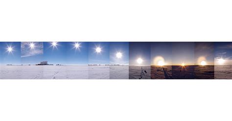 These Photos Show The Sun Bouncing During 24 Hour Sunlight In Antarctica