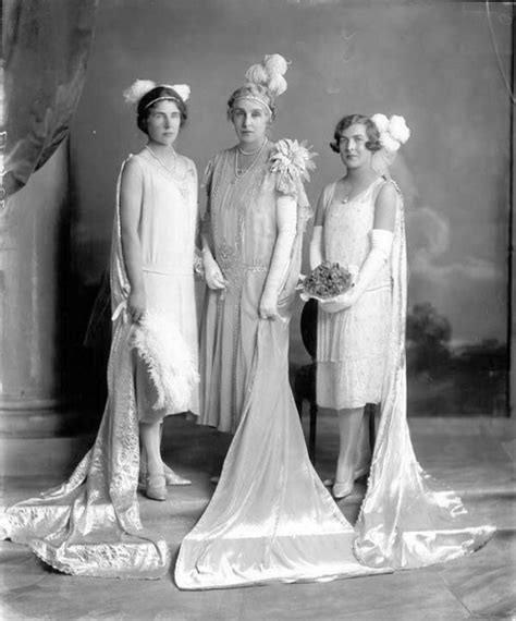 These Ladies Look Happy In Their 1920s Court Presentation Gowns 1920s