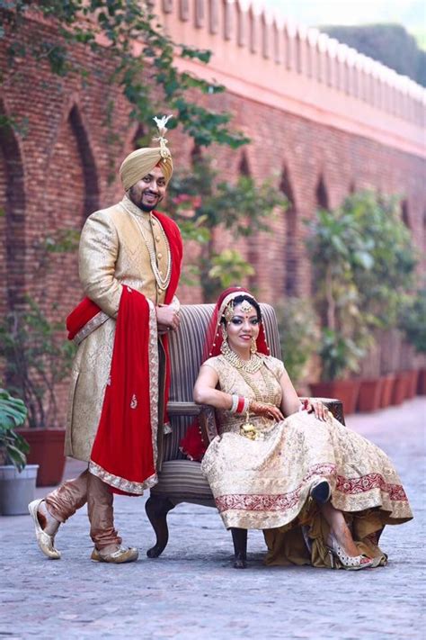 Full Hd Punjabi Wedding Couple 640x960 Wallpaper