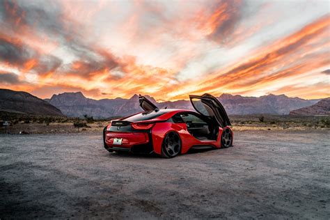 Unique Custom Solution For Red Bmw I8 — Gallery
