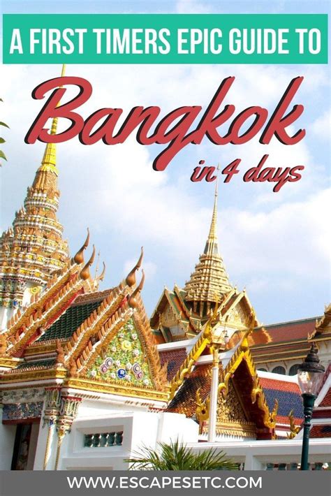 4 Day Itinerary For Bangkok My Epic Guide For First Timers Escapes