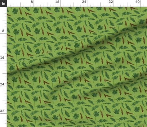 Evergreen Tree Fabric Evergreens By Phillustrations Etsy España