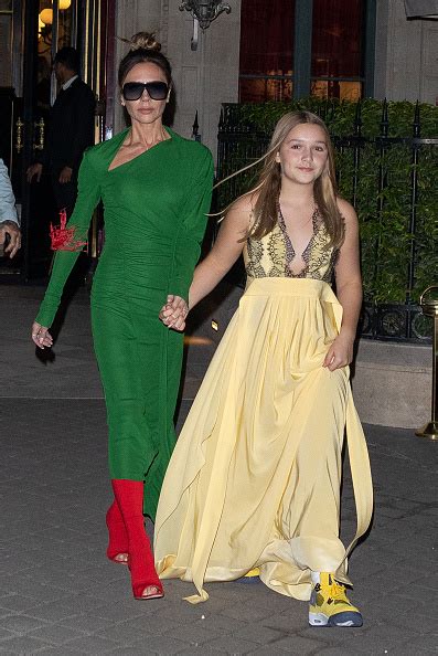 Victoria And David Beckhams Daughter Harper 11 Already A Makeup Pro