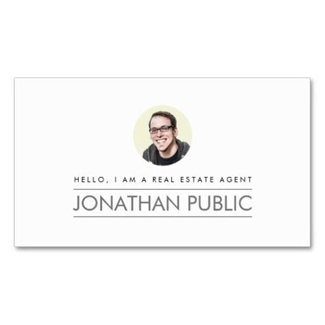 Modern Professional Real Estate Business Card Zazzle Real Estate