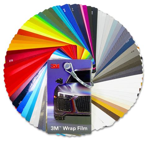 Buy 3m Wrap Film Series 2080 Swatch Sample Book Online At