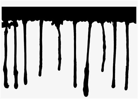 Dripping Paint Png Download Black Paint Drip Png 2465x1655 Png
